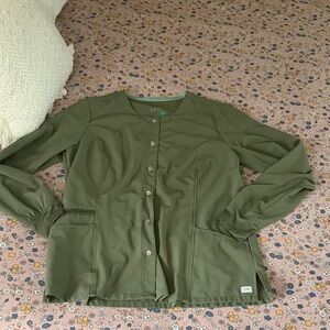 Women's epic Green scrub Jacket
